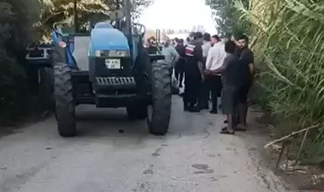 Traktörün çapasına çarpan motosikletin sürücüsü öldü