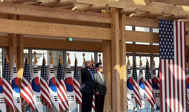 Trump, Güney Kore Devlet Başkanı Lee ile görüştü