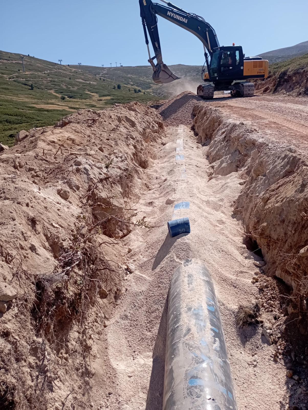 Uludağ’ın içme suyu hattı yenilendi