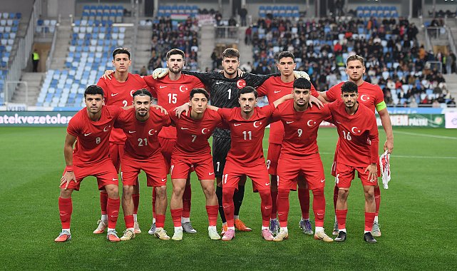 Ümit Milli Takım, Macaristan ile 1-1 berabere kaldı