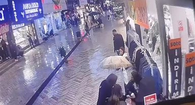 Üniversiteli kızın eteğini tutarak tepki gösterip darbeden kadın, adli kontrolle serbest