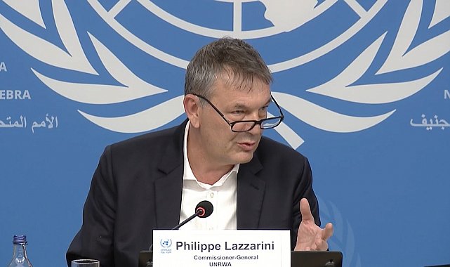 UNRWA Genel Komiseri Lazzarini: Gazze'de ateşkes, büyük bir rahatlama sağladı