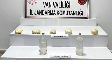 Van'da uyuşturucu yapımında kullanılan kimyasal maddeler ele geçirildi; 1 gözaltı