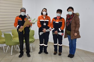 Yaşlı Konukevi’nde Afet Eğitimi