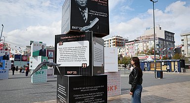 Yavuz Bülent Bakiler'in adı Bağcılar Kitap Fuarı'nda yaşatılıyor