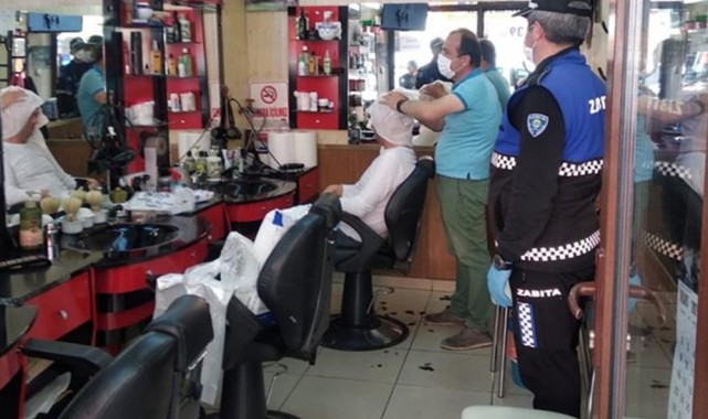 Zabıtadan koronavirüs denetimi