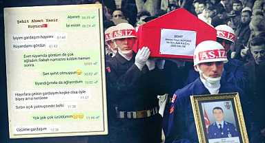 Ağabeyinin şehit olacağını rüyasında görmüş