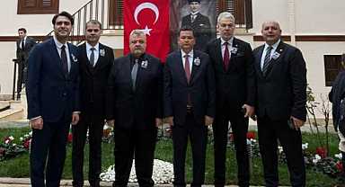 Başkan Aydın Selanik’te Atatürk’ü andı