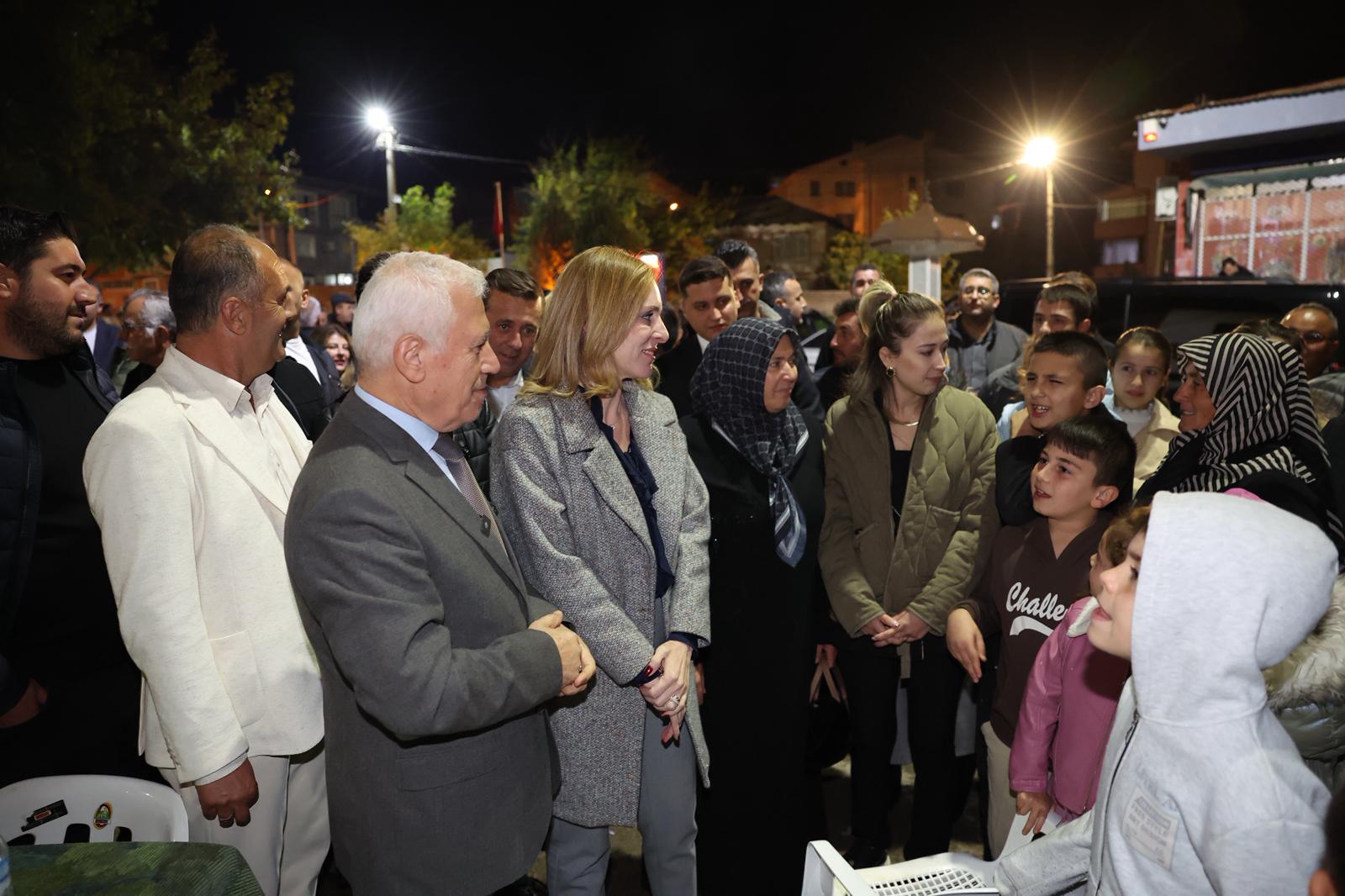 Başkan Bozbey’e Gürsu’da sevgi seli