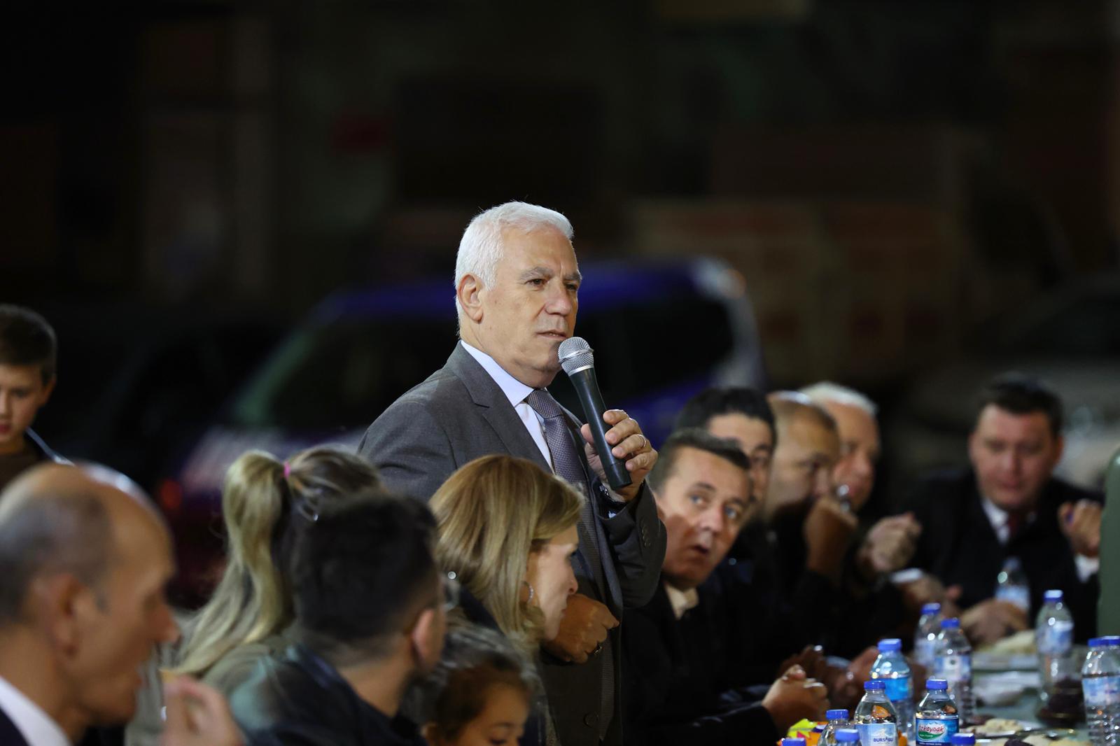 Başkan Bozbey’e Gürsu’da sevgi seli