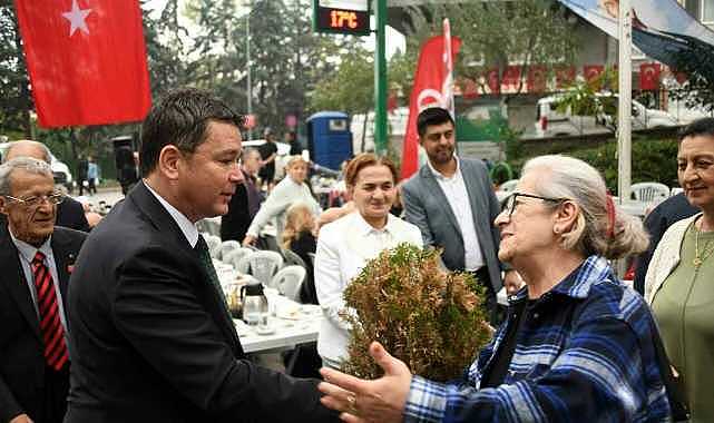 Başkan Erkan Aydın gönüllere dokundu