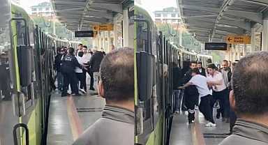 Bursa’da metroda koltuk tartışması