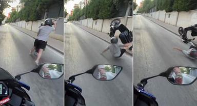 Bursa’da ‘tek teker’ facia