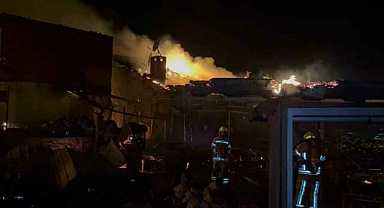 Bursa’daki bir kafede yangın