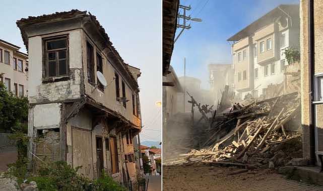 Bursa’nın 200 yıllık meşhur ‘Tabut Ev’i artık yok!