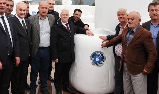 Bursalı çiftçilere silaj paketleme desteği
