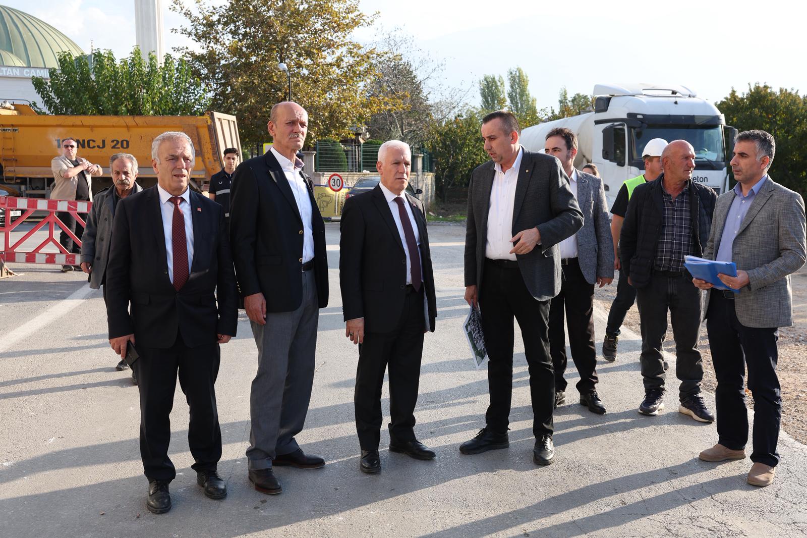 Büyükşehir’den Gürsu’da konforlu ulaşım atağı