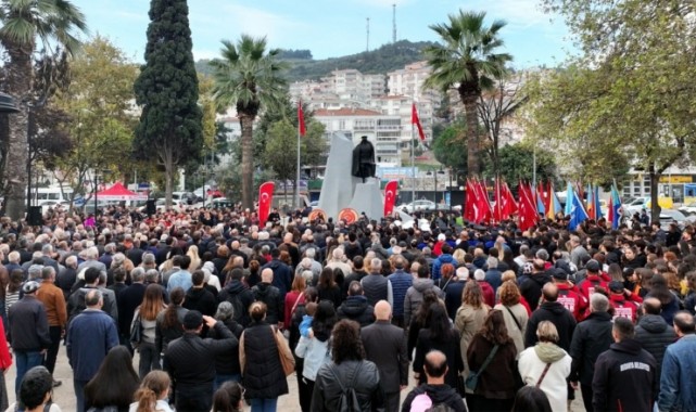 Büyük Önder Atatürk Mudanya’da Özlemle Anıldı