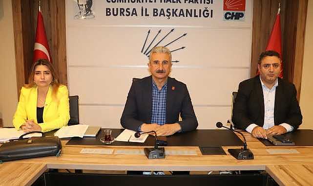 CHP Bursa İl yönetiminde görev dağılımı yapıldı