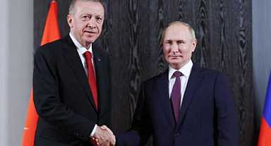 Cumhurbaşkanı Erdoğan, Putin ile görüştü
