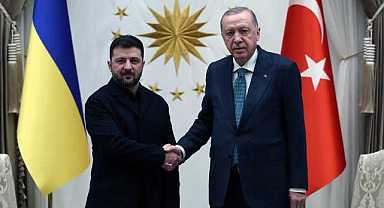 Cumhurbaşkanı Erdoğan, Zelenskiy ile görüştü