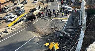 Freni boşaldı, ortalık savaş alanına döndü!