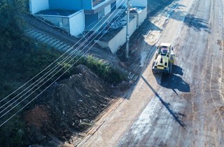Gemlik Belediyesi'nden Kurşunlu'da Yol Çalışması