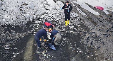 Haber alınamıyordu; dere yatağında cansız bedeni bulundu