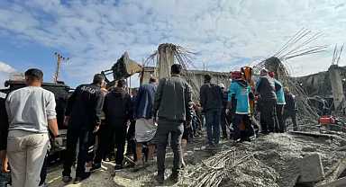 İnşaat çöktü: İki işçi yaşamını yitirdi