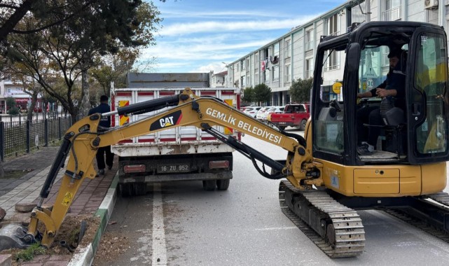 Kuvvaimilliye Bulvarı’nda Aydınlatma Çalışması