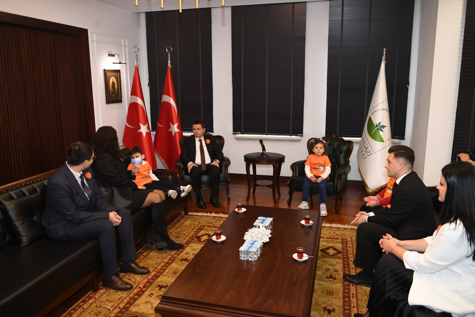 LÖSEV Bursa’dan Başkan Erkan Aydın’a Ziyaret