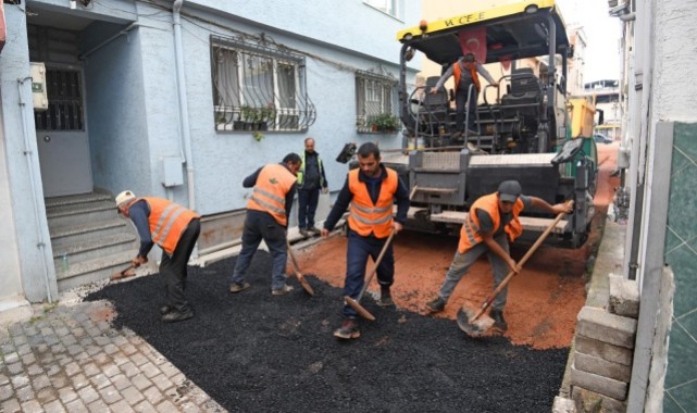Osmangazi’de Eski Asfaltlar Yenileniyor