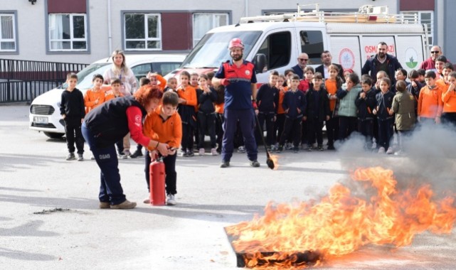 Osmangazi’den Öğrencilere Afet Farkındalık Eğitimi