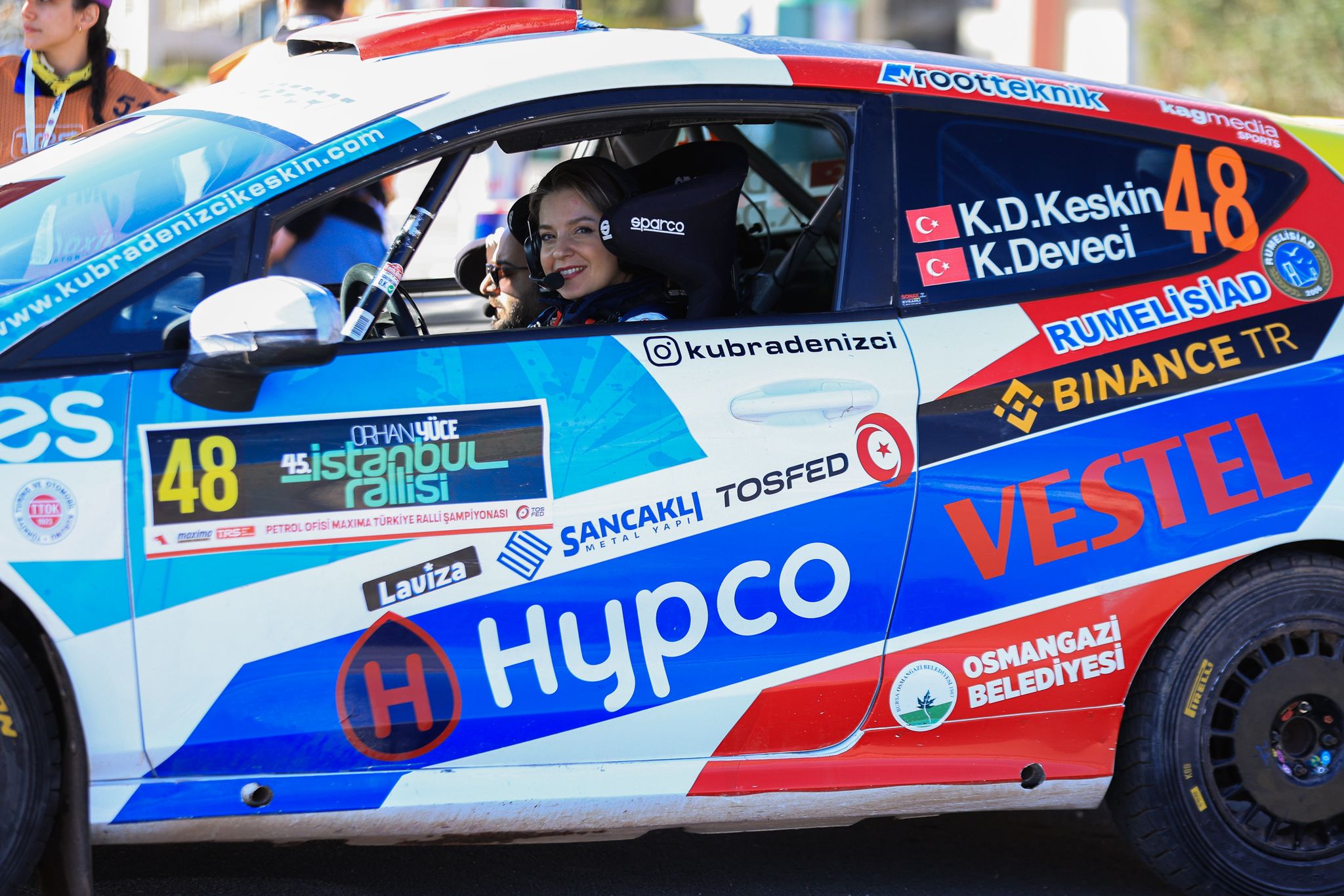 Osmangazi’nin Gururu İstanbul Rallisi’nde Podyuma Çıktı