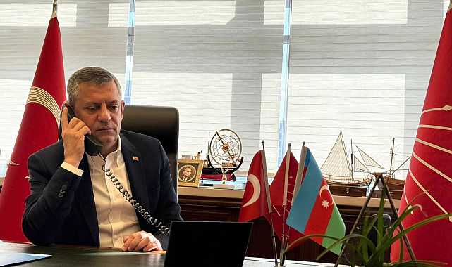 Özgür Özel, Azerbaycan Cumhurbaşkanı Aliyev ile görüştü