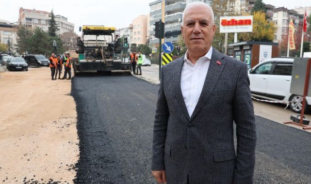 Tuna Caddesi ulaşımın yeni koridoru oluyor