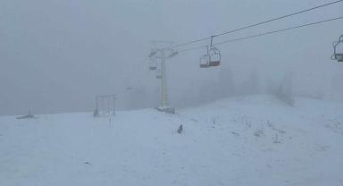 Uludağ beyaza büründü