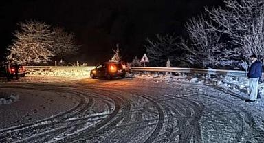 Araçlar mahsur kaldı