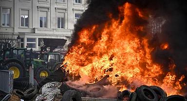 Avrupa’nın göbeği yangın yeri! Binlerce çiftçi…