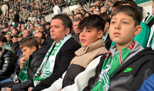 Başkan Erkan Aydın Bursaspor Coşkusunu Çocuklarla Yaşadı