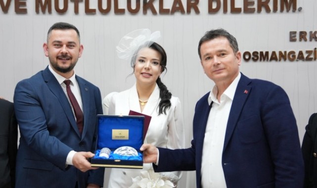 Başkan Erkan Aydın Yılın Son Nikahını Kıydı