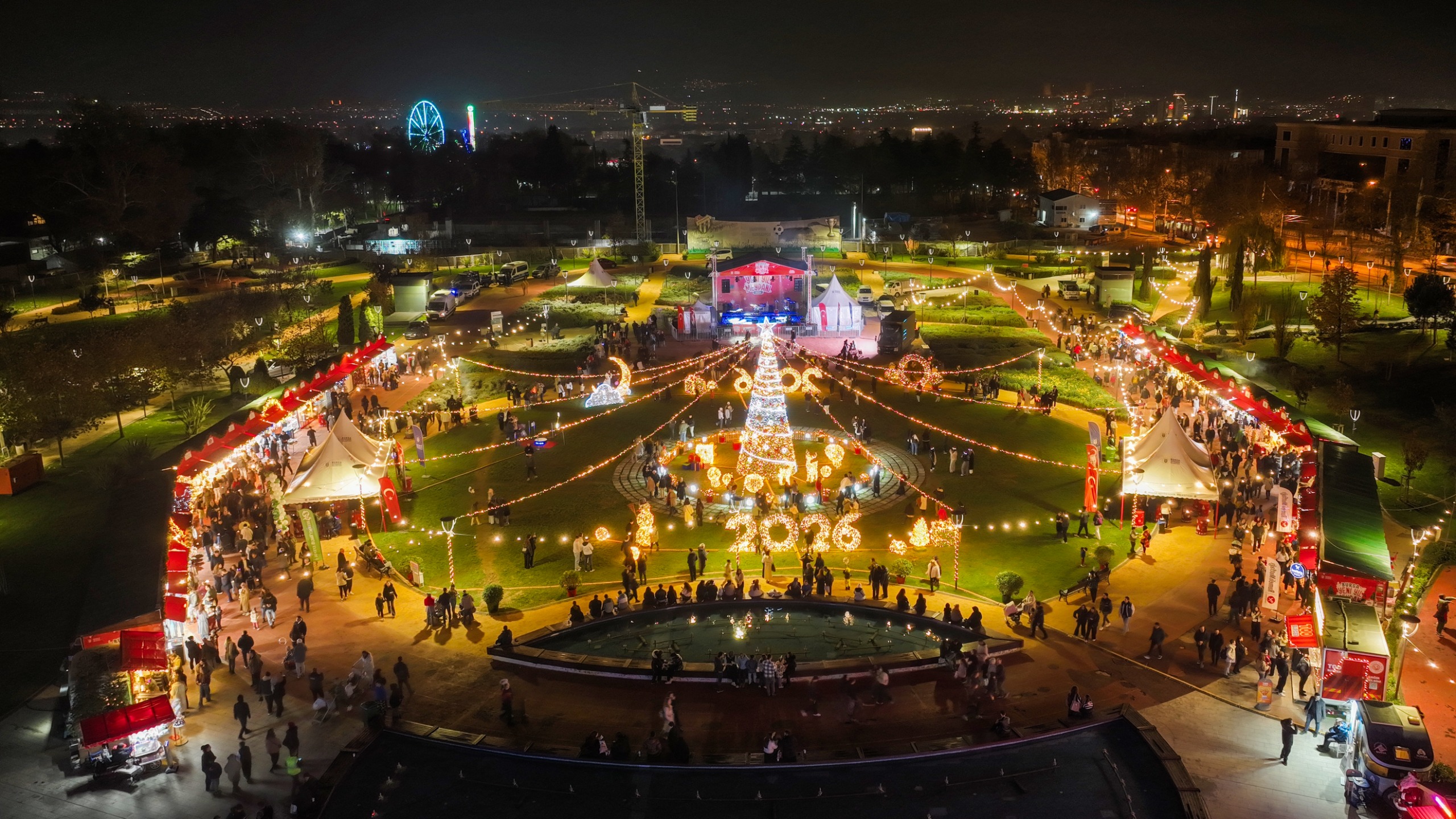 Bursa’da 2026 coşkusu başladı