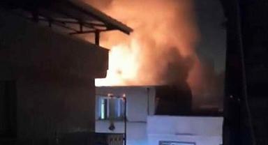 Bursa’da gece yarısı yangın paniği