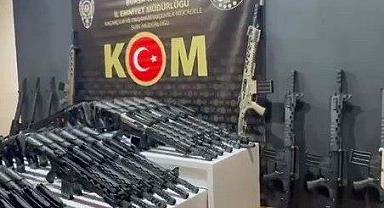 Bursa’da kaçak silah operasyonu