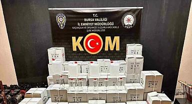 Bursa’da kaçak ve sahte alkolle mücadele