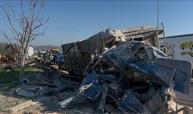 Bursa’da korkunç kazada can pazarı