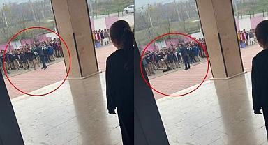 Bursa’da okulda skandal görüntüler