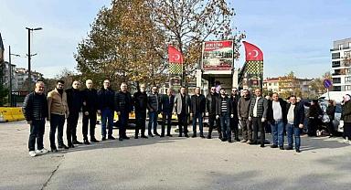 Bursa’da taksicilerden yürek ısıtan hareket