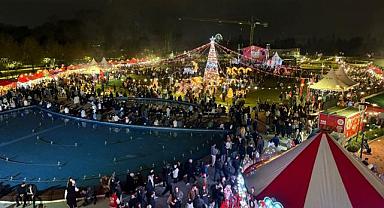 Bursa’da Yeni Yıl Meydanı doldu taştı