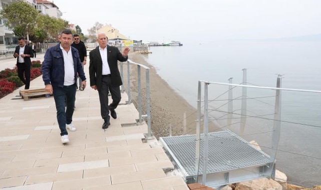 Büyükşehir, Mudanya’ya değer katıyor